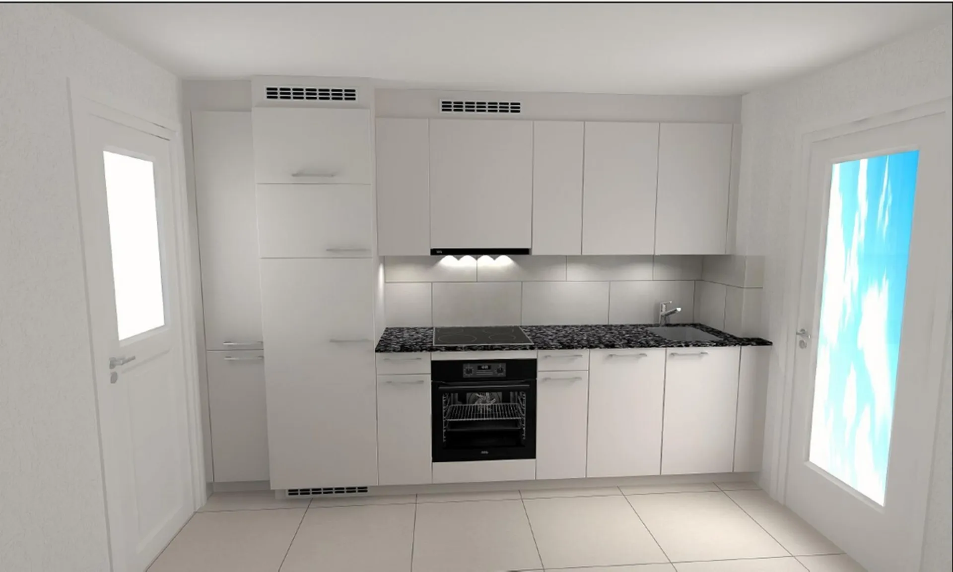 Appartement rénové de 2.5 pces au centre ville