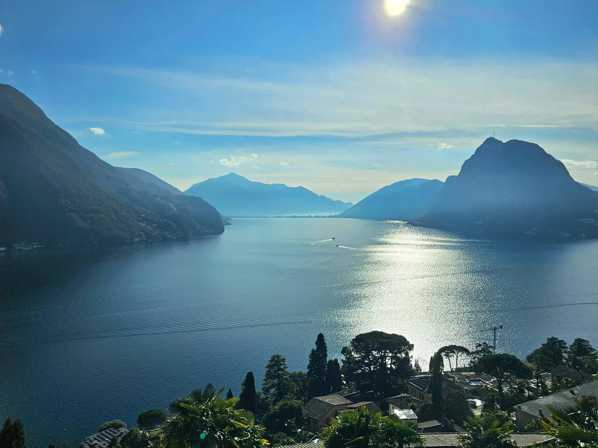 Lugano Ruvigliana: Lussuoso 5.5 locali con incantevole vista lago, giardino privato e terrazze