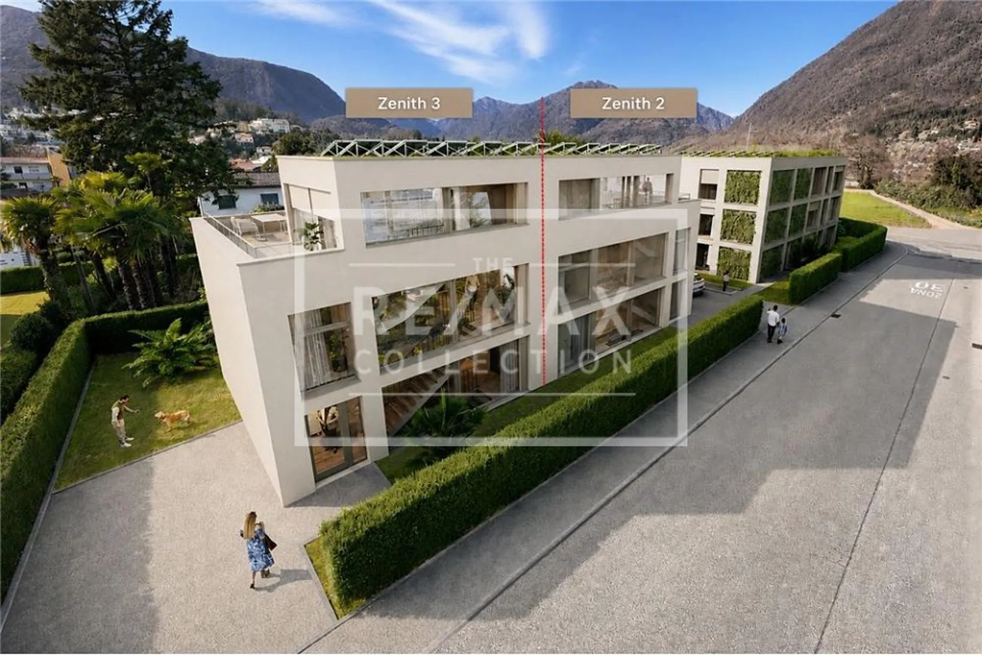 Progetto di costruzione di due villette unifamiliari da 5,5 locali ad Ascona