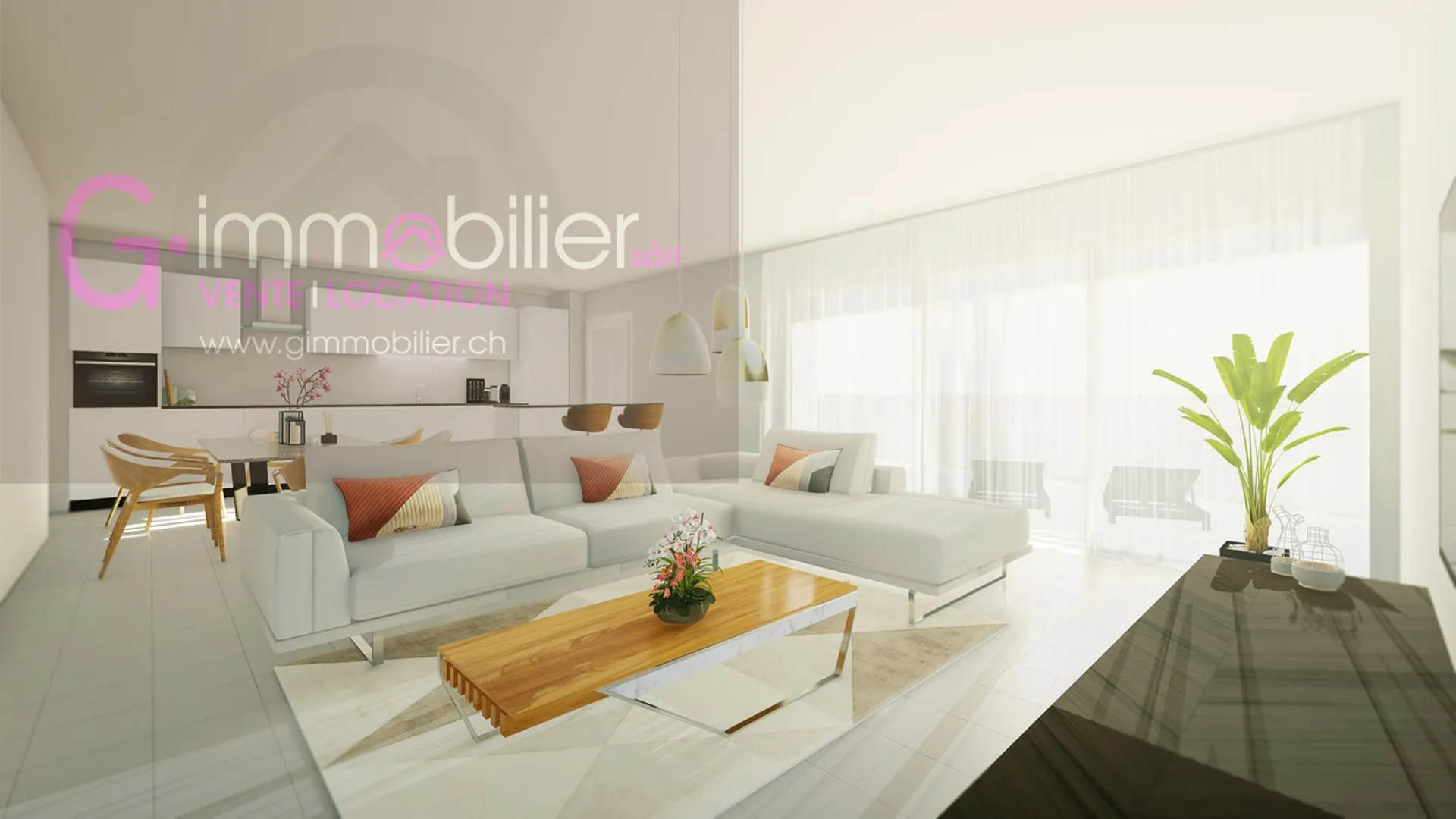 Nouvelle construction à Monthey -Appartements contemporains au coeur du quartier sous gare