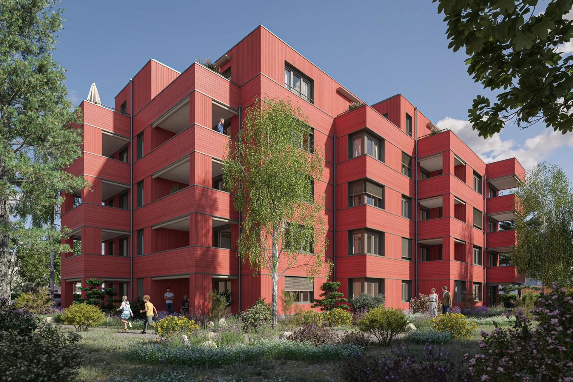Klimafreundlich wohnen in den urbanen Neubauwohnungen in Altstetten