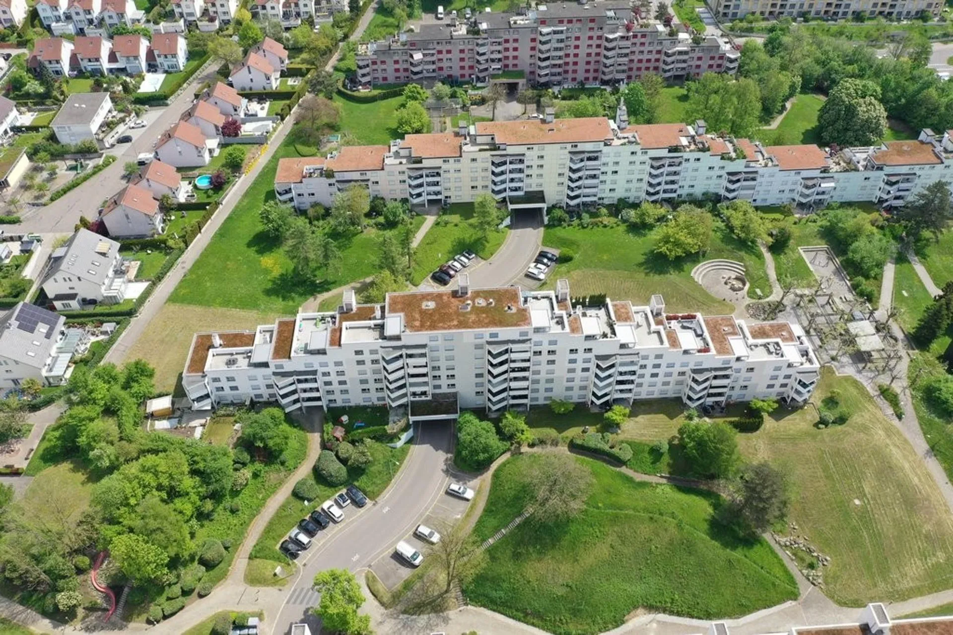Wohnen in grüner Umgebung