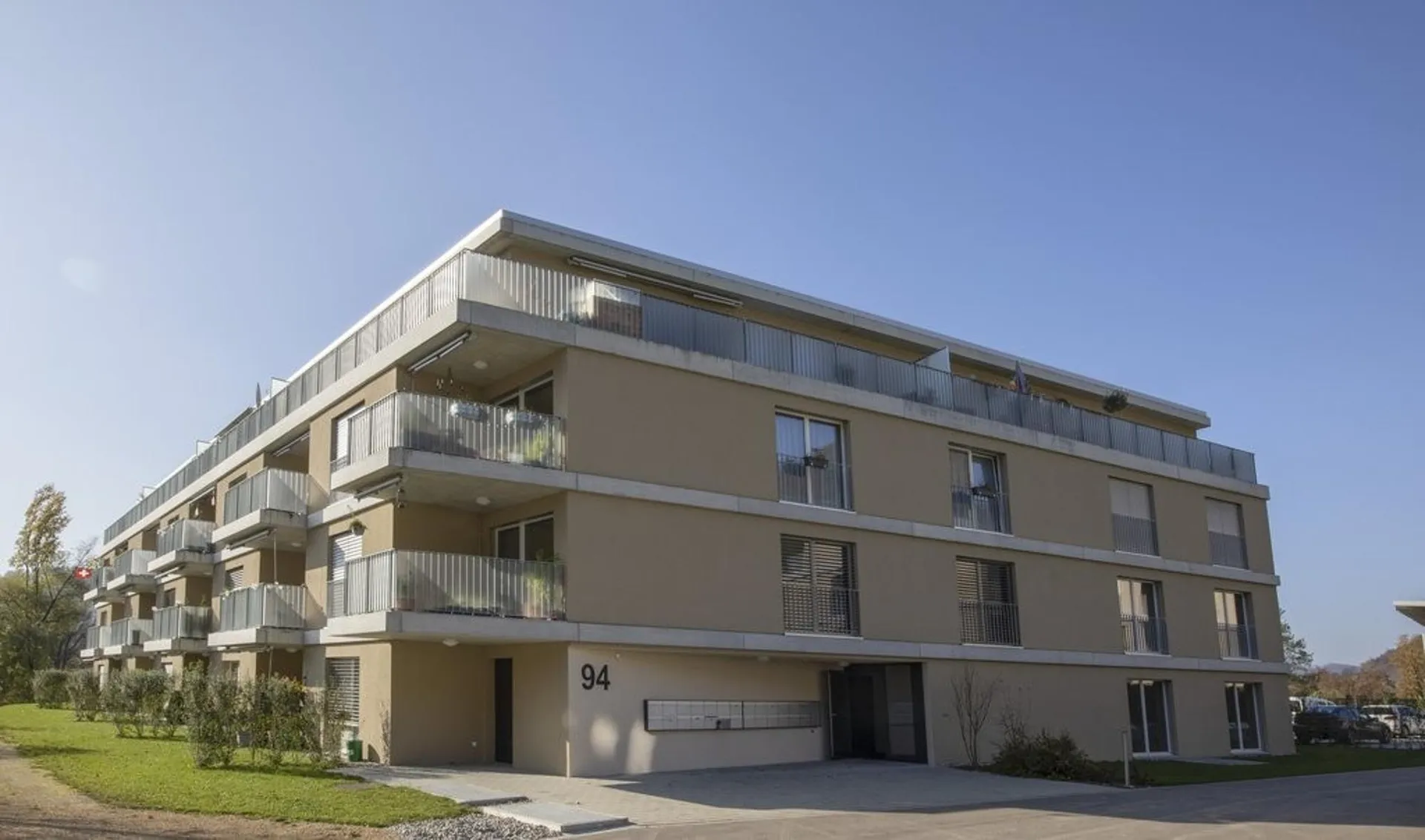 Moderne Wohnung mit eigenem Waschturm
