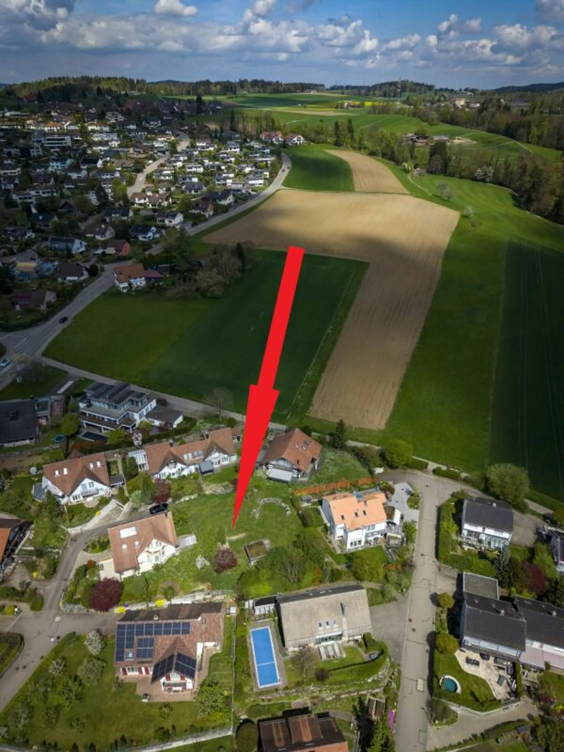 Exklusives Bauland im Grossäcker in Birchwil-Nürensdorf