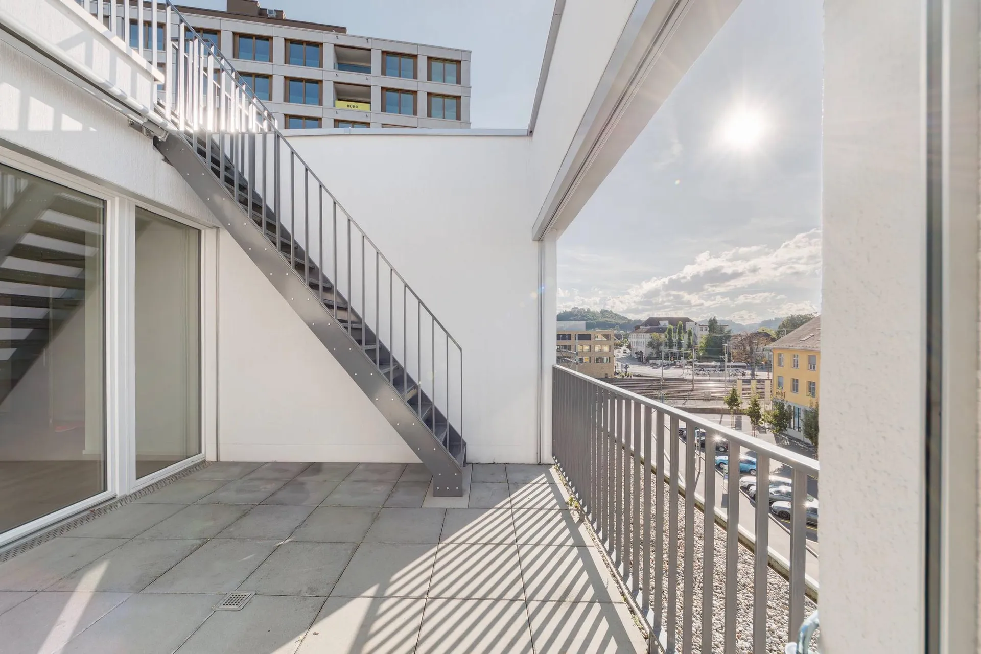 Exklusive Attika-Wohnung mit doppelstöckiger Dachterrasse