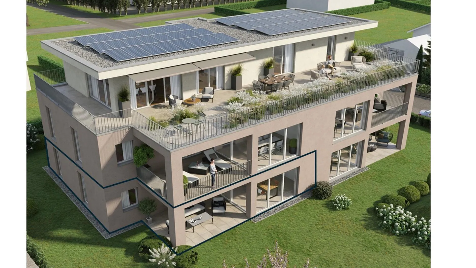 HELL, GERäUMIG UND MODERN MIT SCHöNEM WINTERGARTEN / WOHNUNG BS3