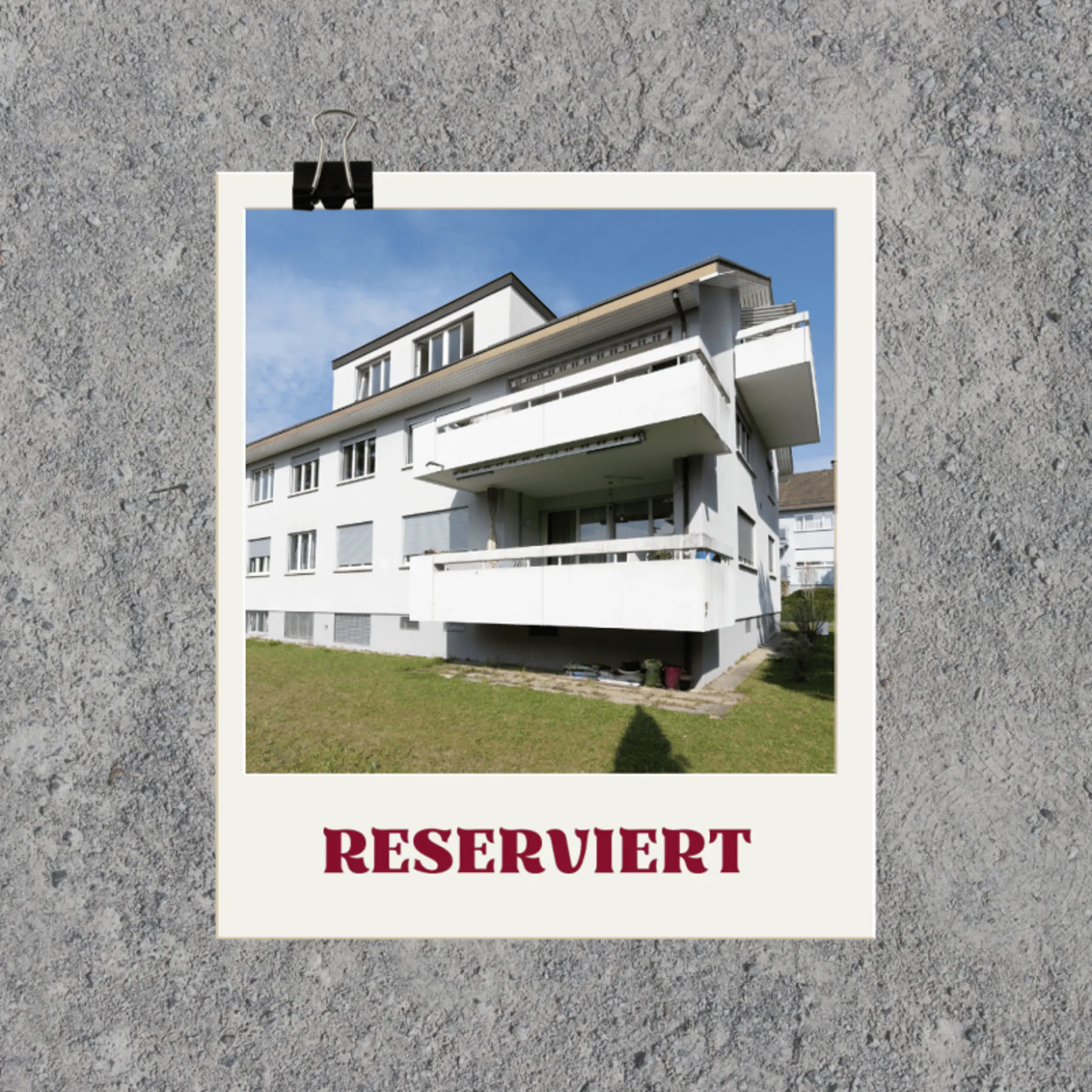 RESERVIERT - Dachwohnung mit Charme