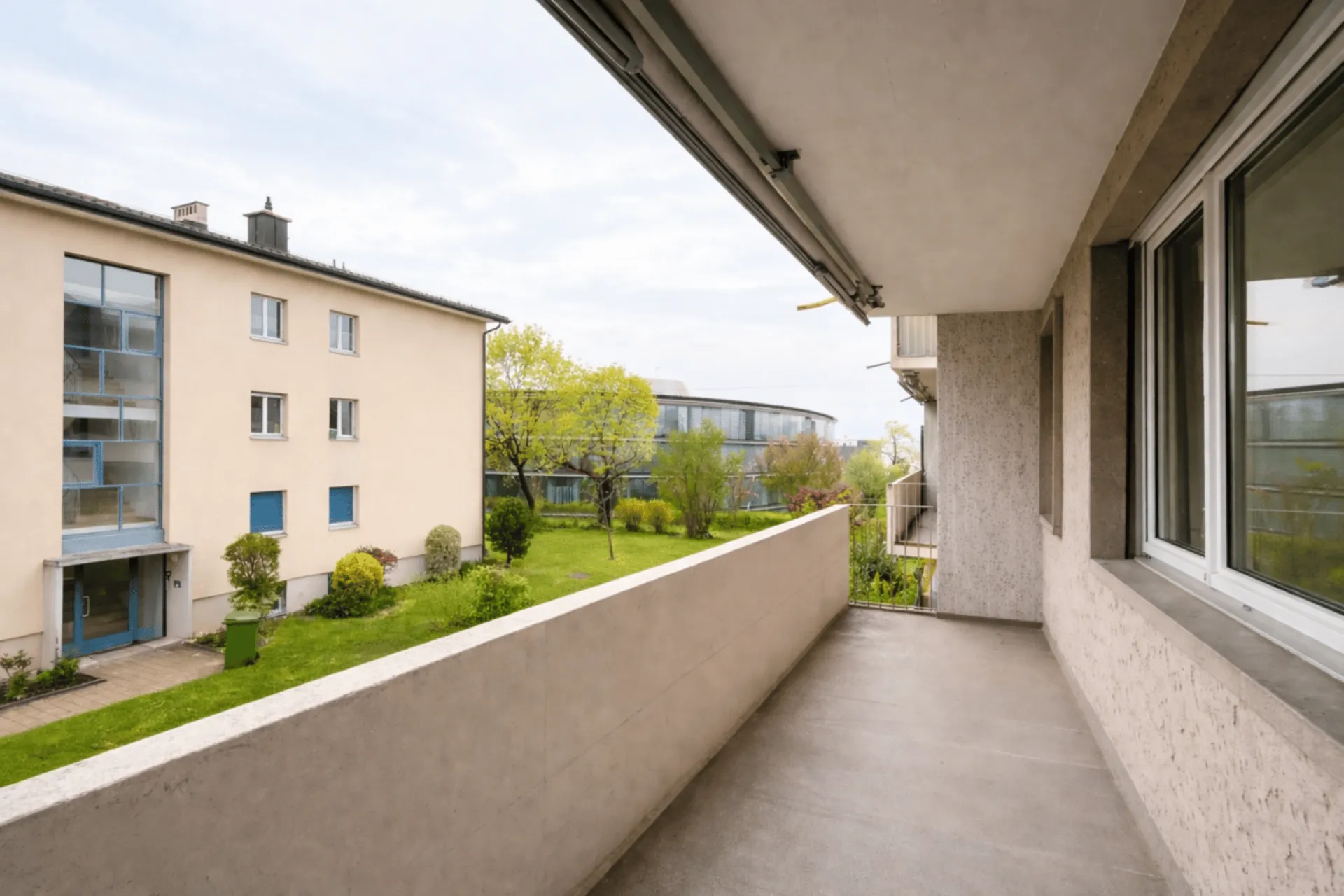 Ruhig gelegene 4-Zimmerwohnung mit Blick ins Grüne