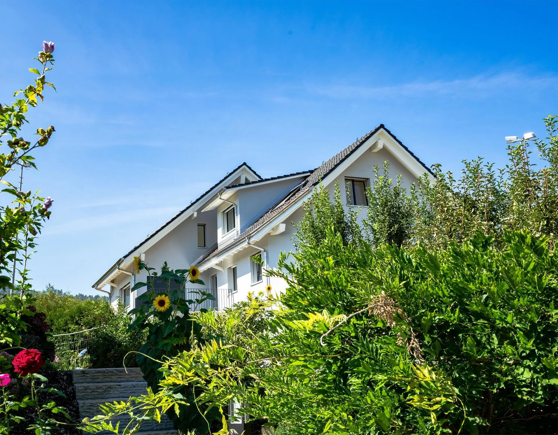 grosse Gartenwohnung  inkl. Garage und Parkplatz an guter Lage