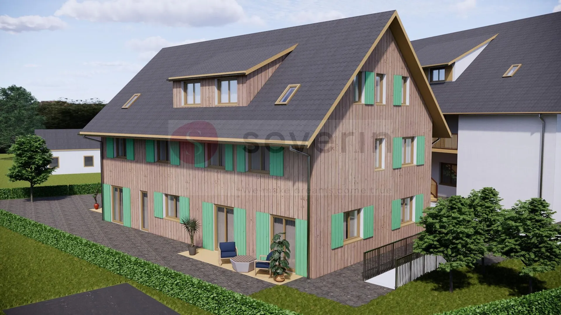 UNWEIT V. RAFZ-NEUBAU- 5.5 ZI- DOPPELEINFAMILIENHAUS, 144m2-INKL TGPP