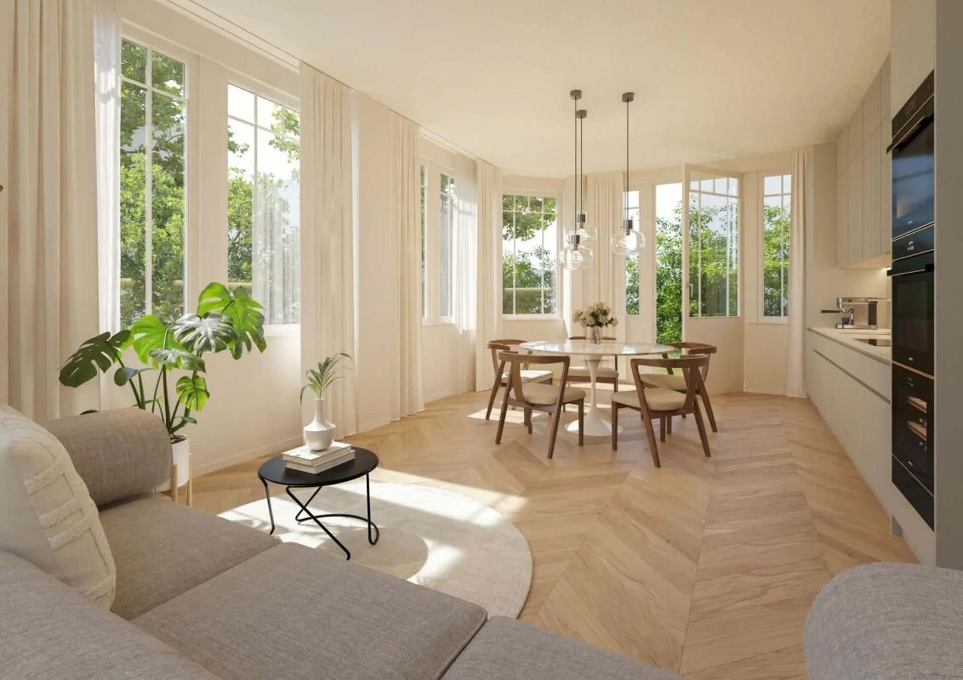 3.5-Zimmer Gartenwohnung im Bramberg