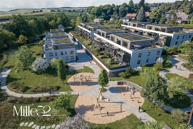 Mille52 – Grundstück F-201 – Dachboden mit 4,5 Zimmern und Terrasse