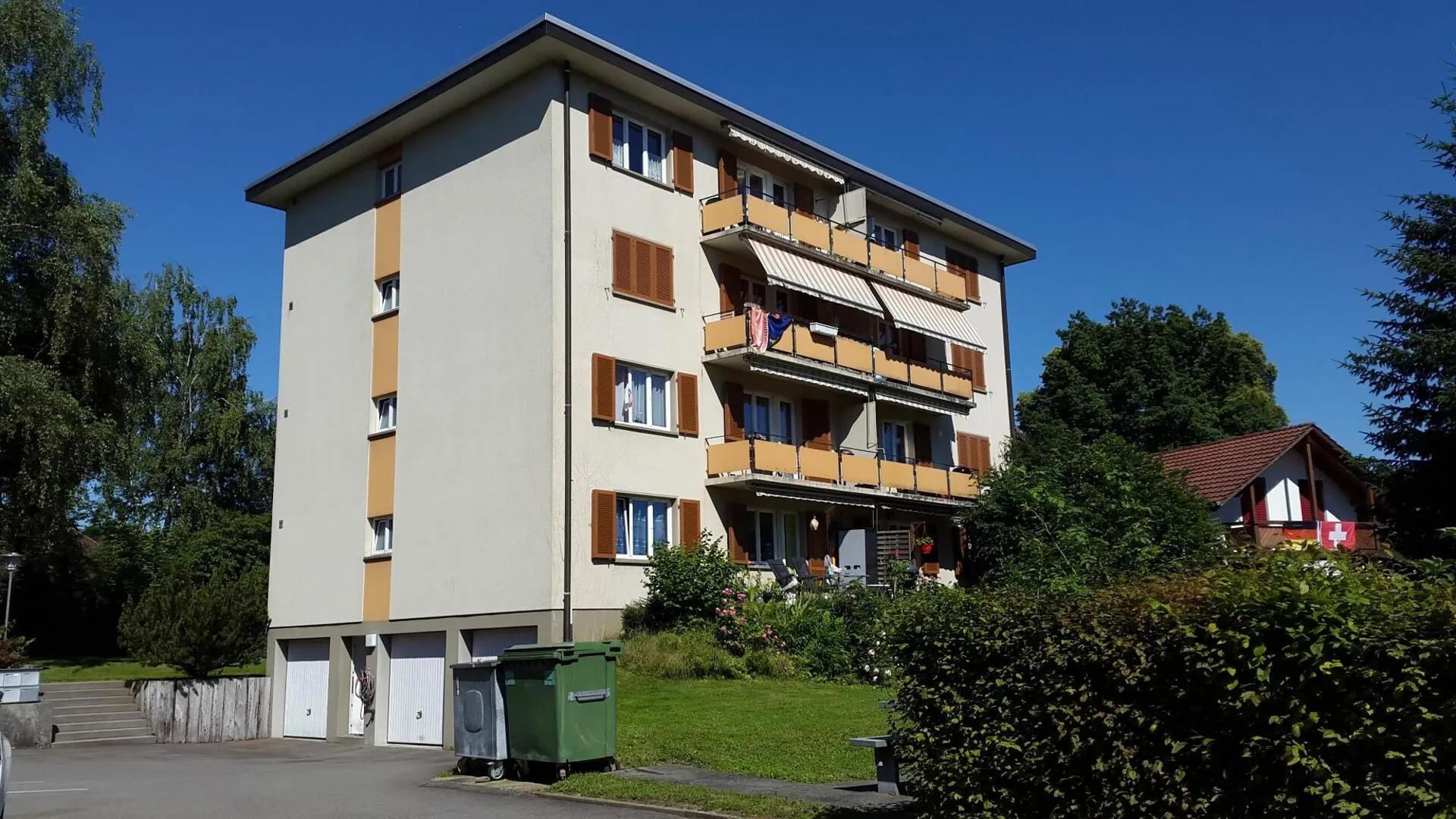 4 Zimmer Wohnung im Grünen