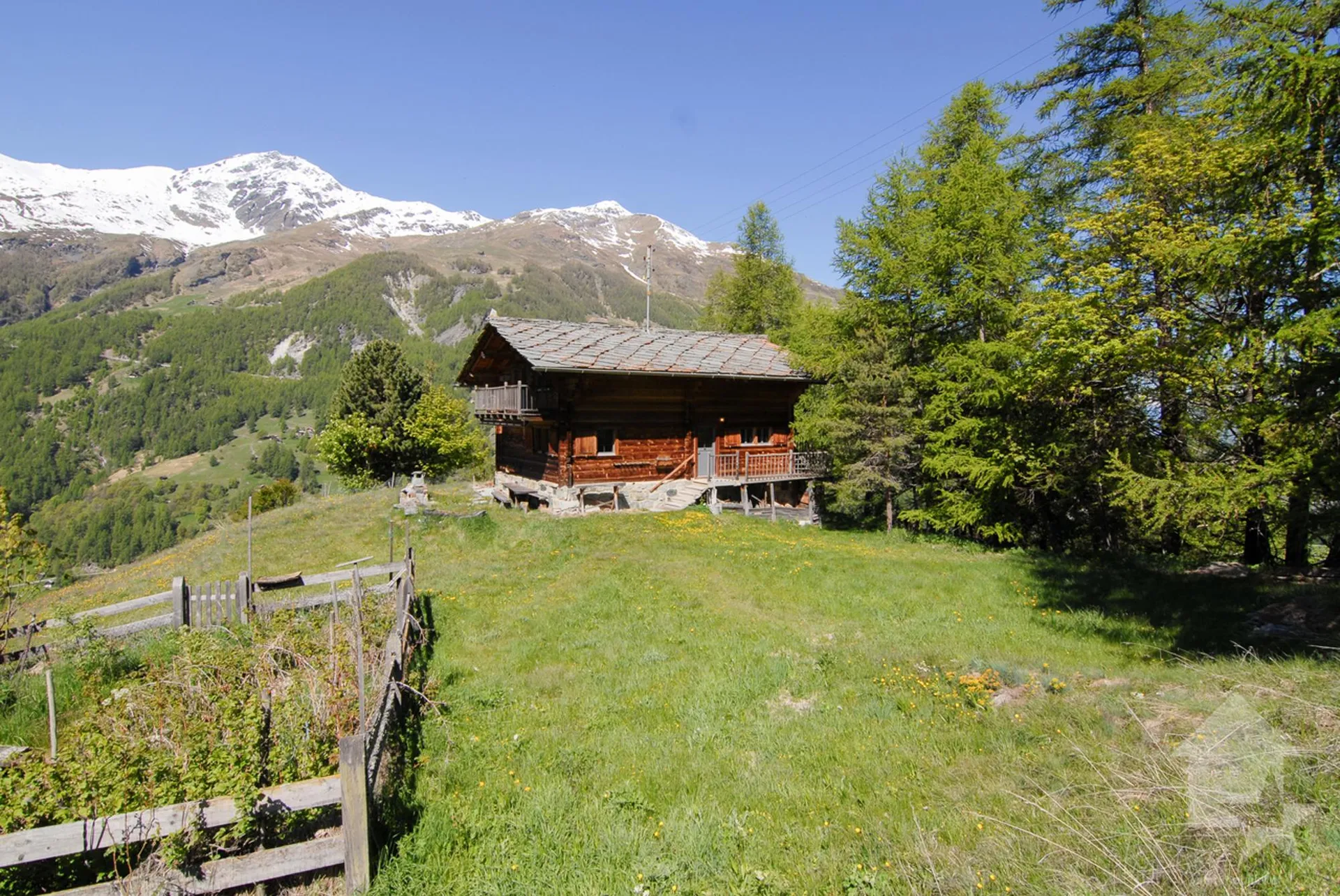 Chalet avec vue privilégiée sur la Dt-Blanche et les Glaciers
