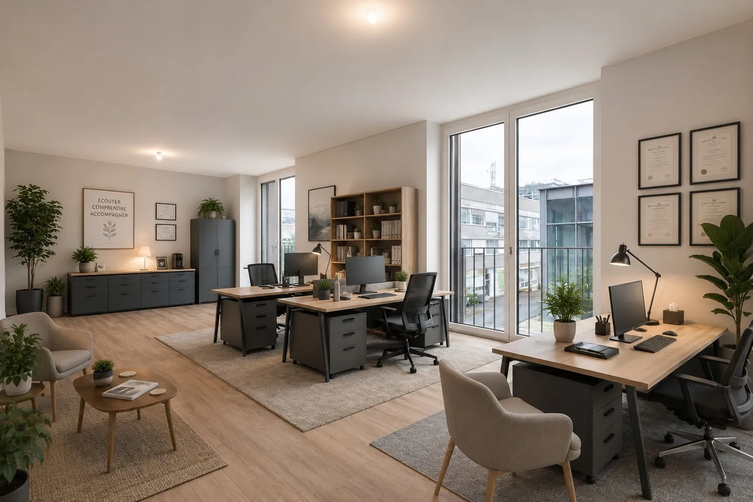 Louez vos bureaux ou commerces dans un cadre moderne et durable !