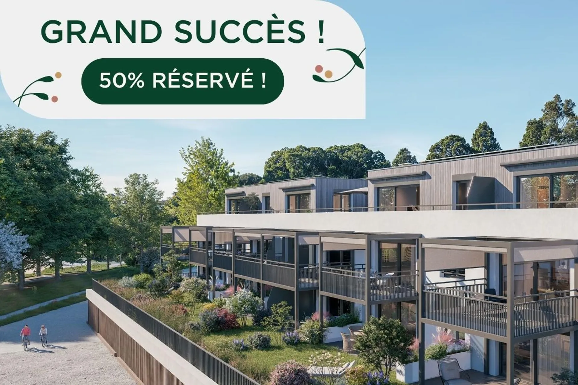 Mille52 - Lot B1-103 - Appartement de 2.5 pièces avec balcon au 1er étage