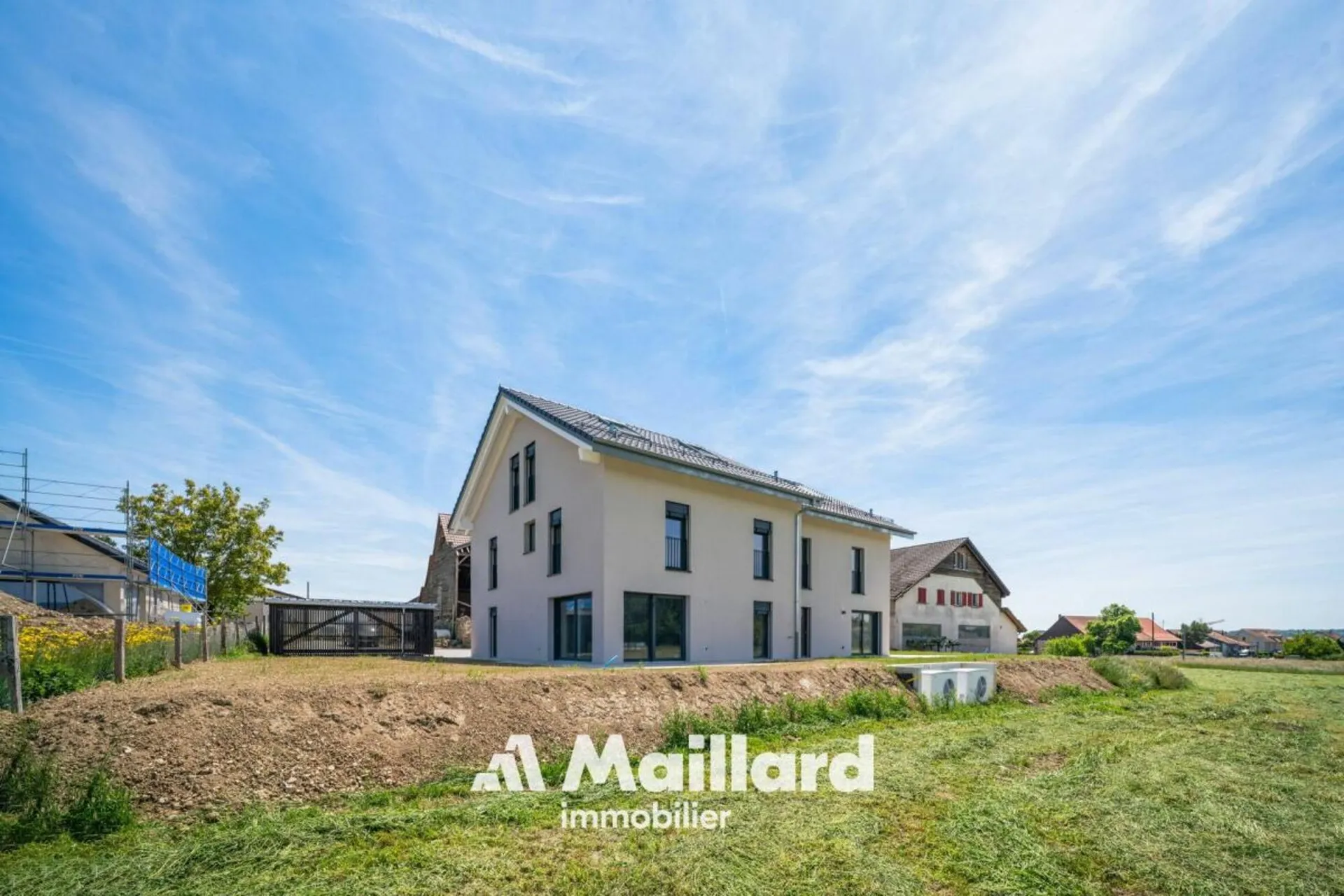 Cronay - Villa jumelle neuve à personnaliser selon vos envies