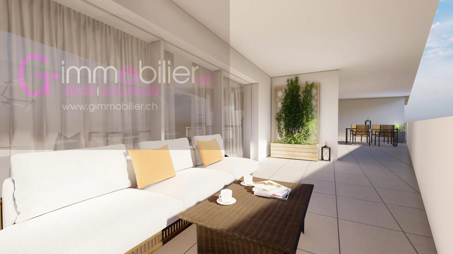 Nouvelle construction à Monthey -Appartements contemporains au coeur du quartier sous gare