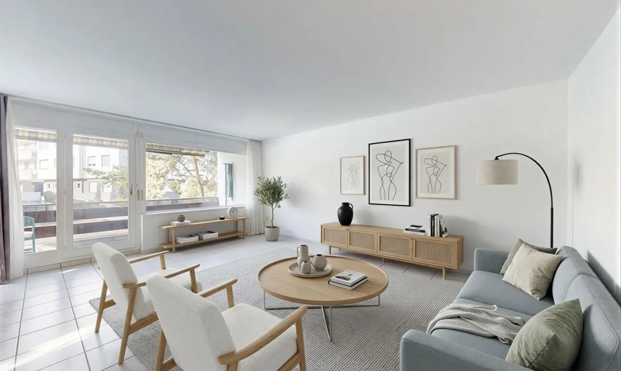 Stilvolle 4.5-Zimmer Wohnung mit Balkon in Nidau