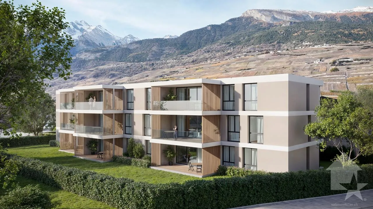 Appartement 4.5 pièces - Lot C2 - Les jardins de Plan-Conthey
