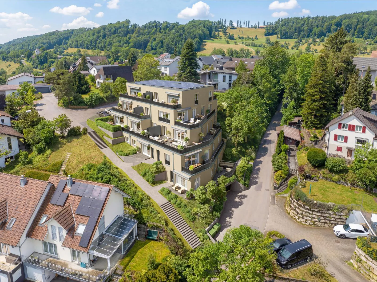 Modernes Neubauprojekt - Wohnen im Grünen mit Komfort 