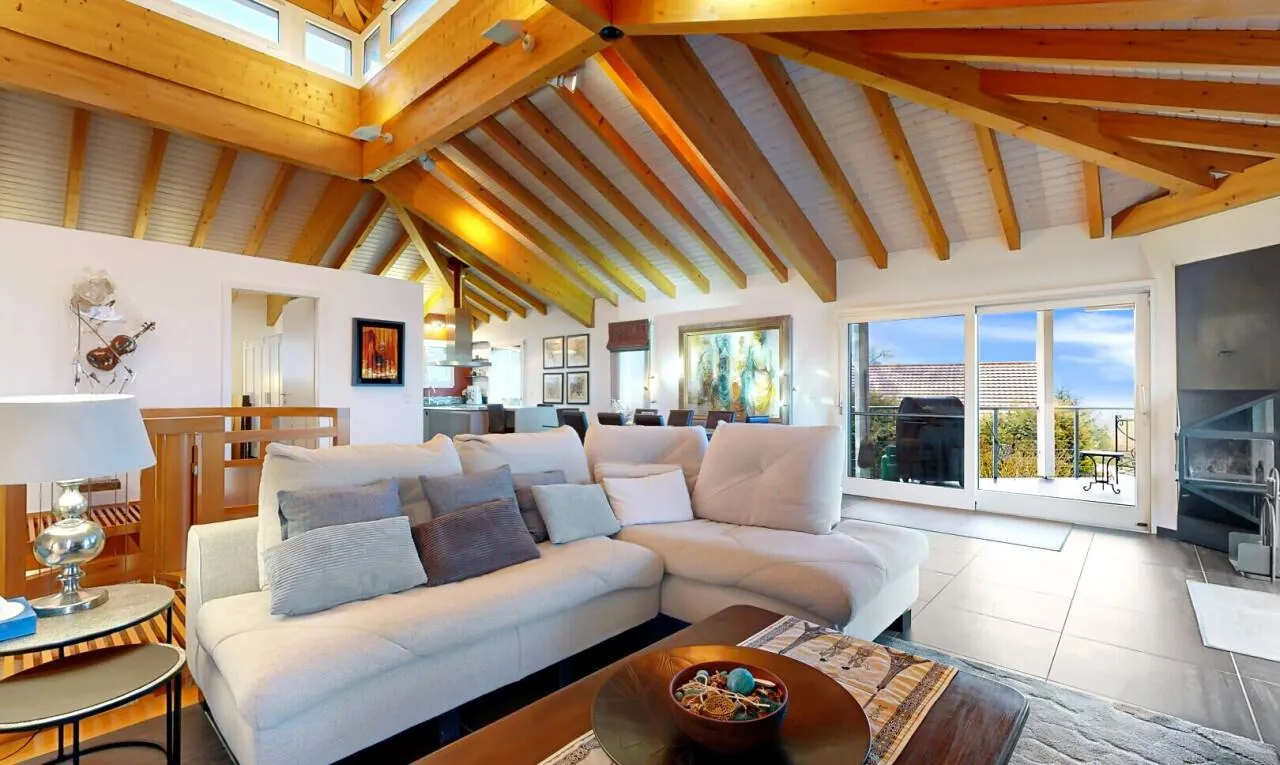 Élégante villa 6.5 pièces avec vue panoramique sur les Alpes