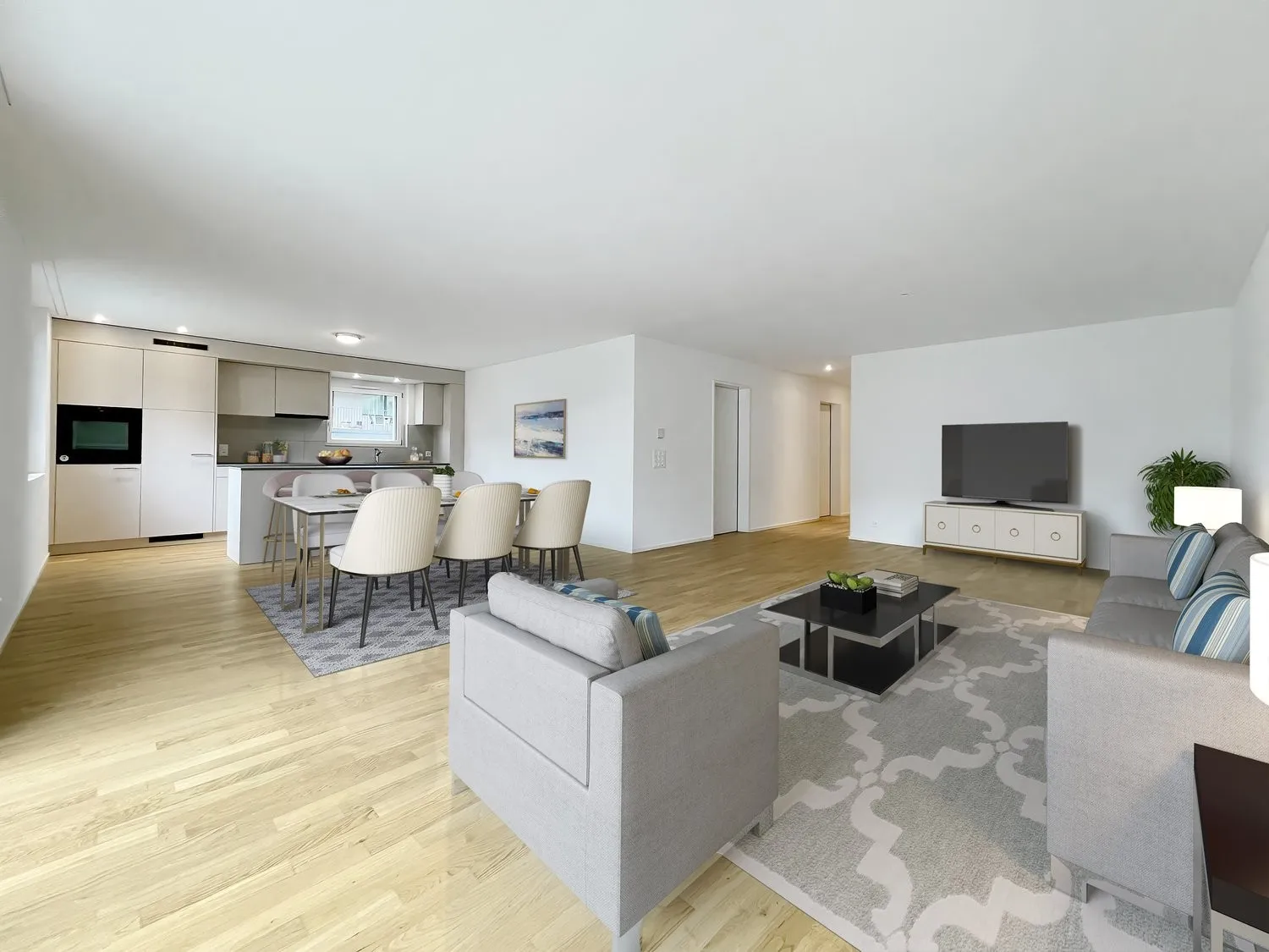 Moderne 3.5-Zimmerwohnung in Schachen