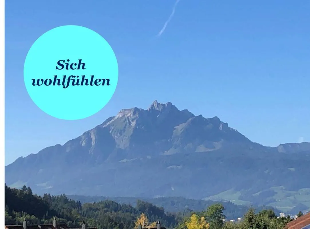 Gemütliche Wohnung mit Sicht ins Grüne