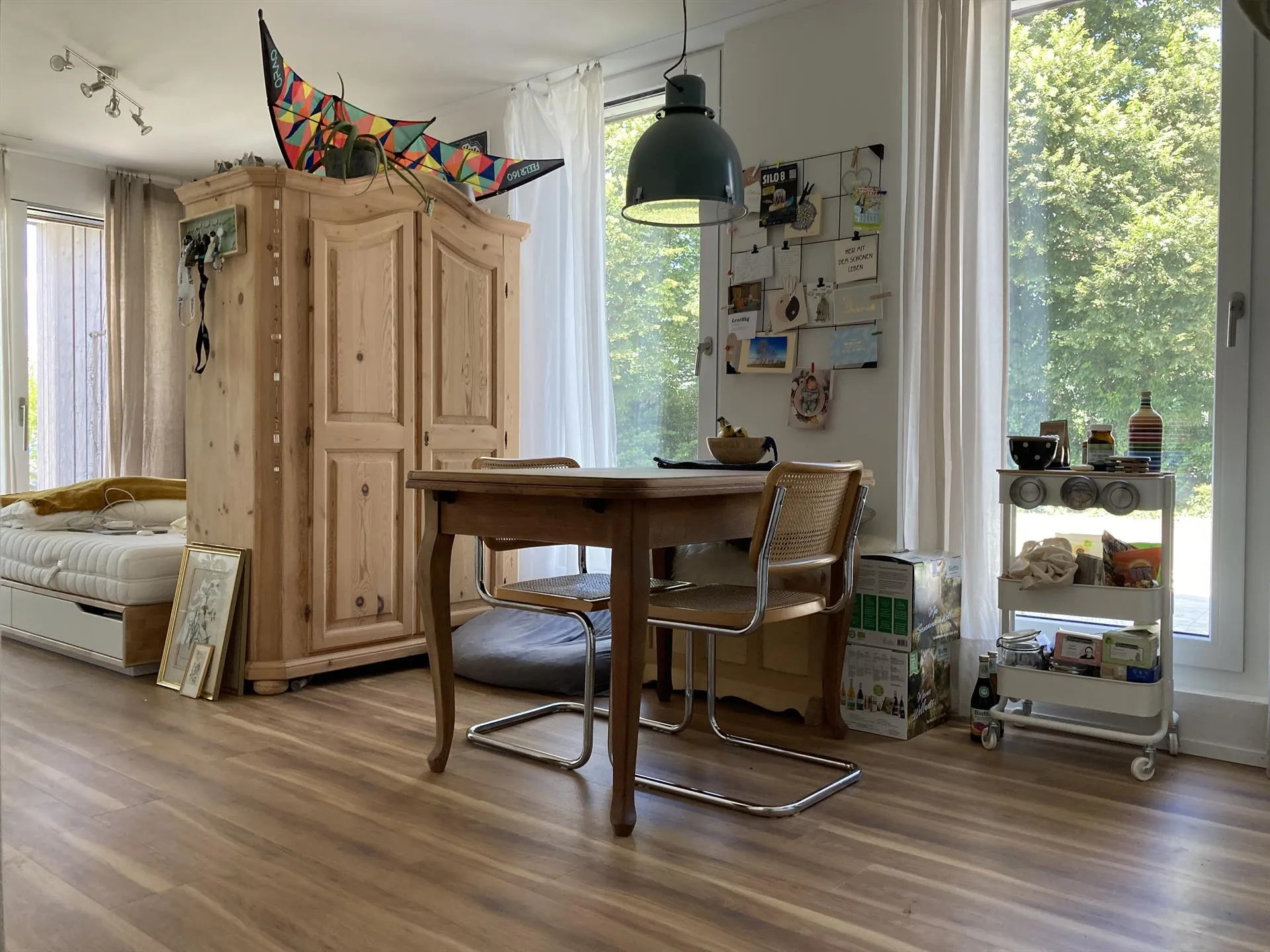 Gemütliche Wohnung für Singles im Grünen