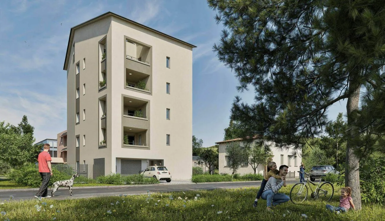 BELLINZONA: Wir verkaufen neue, hochwertige 3,5-Zimmer-Wohnungen in...