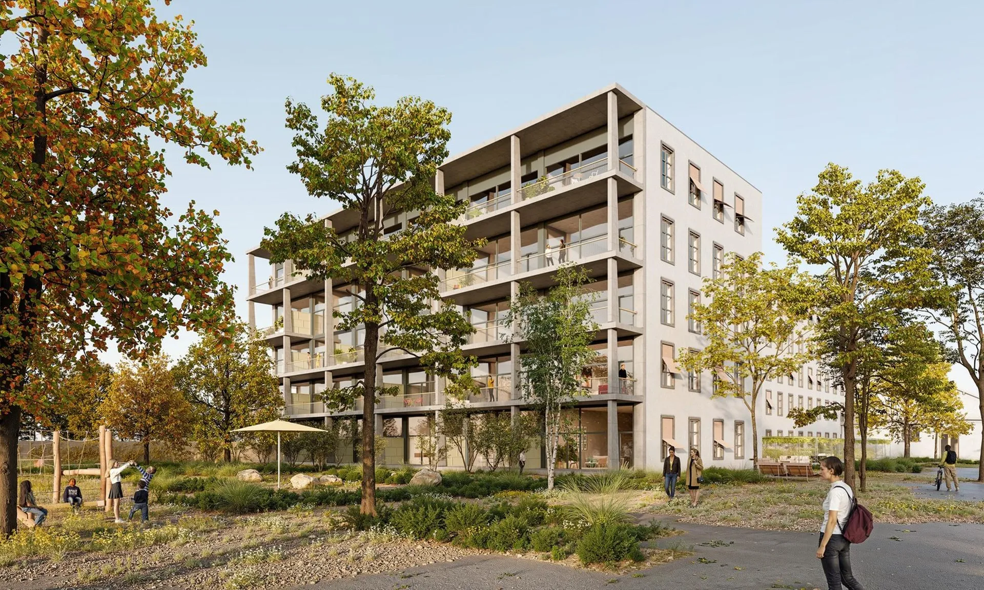 Erstvermietung - Grosszügige Erdgeschosswohnung mit Terrasse