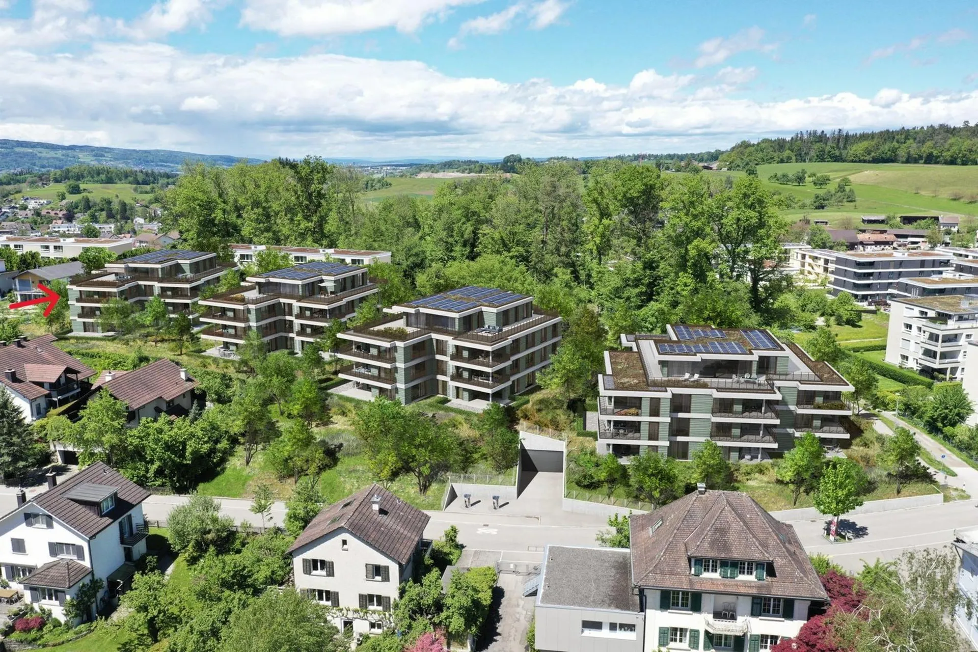 Moderne 4.5-Zimmer-Wohnung mit wunderschönem Ausblick