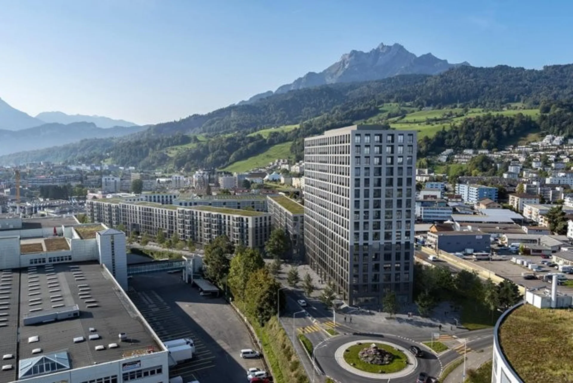 4.5-Zimmerwohnung im 5.OG - urban, zentral und lichtdurchflutet