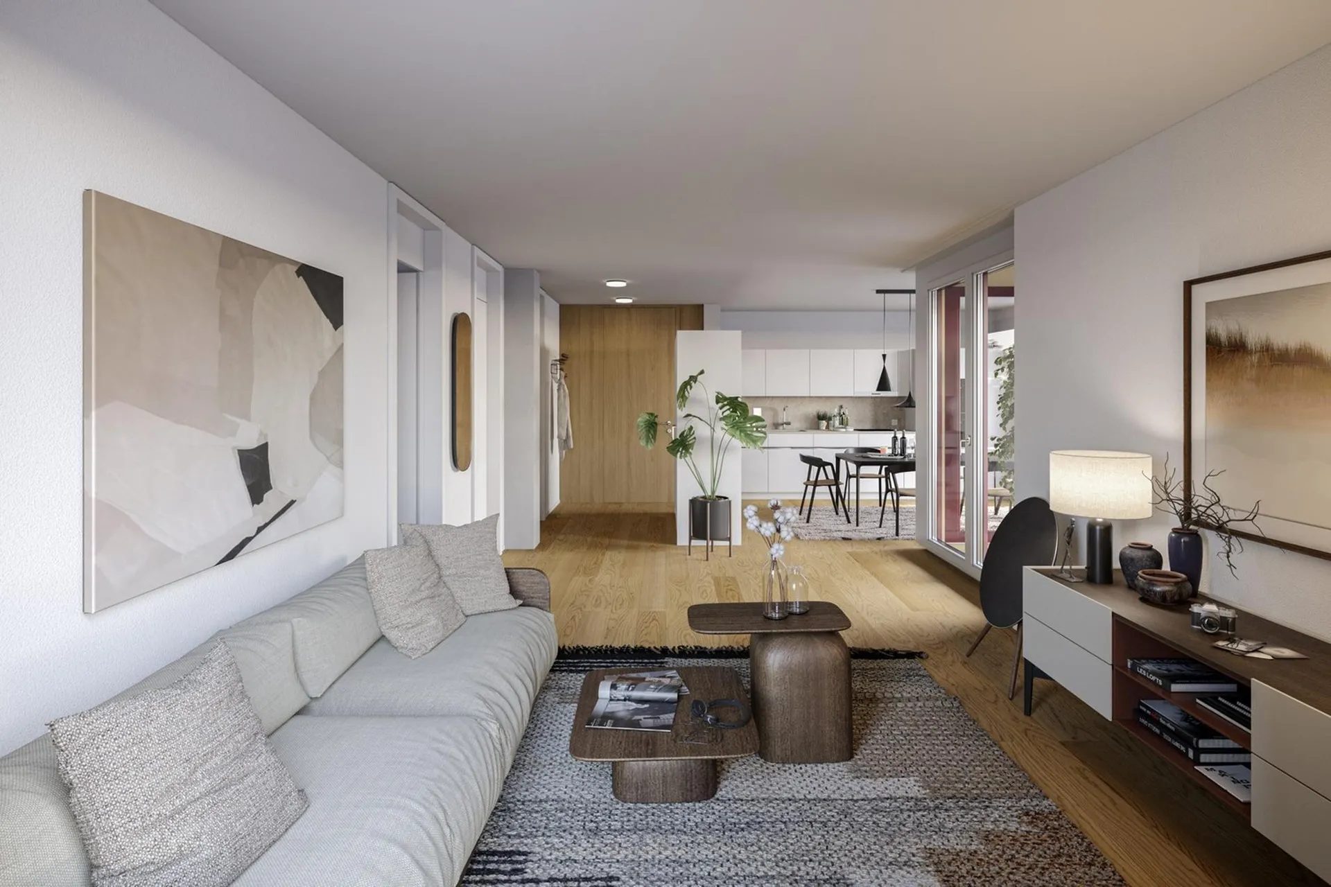 Stilvolle 2.5 Zimmer-Wohnung | Papieri-Areal