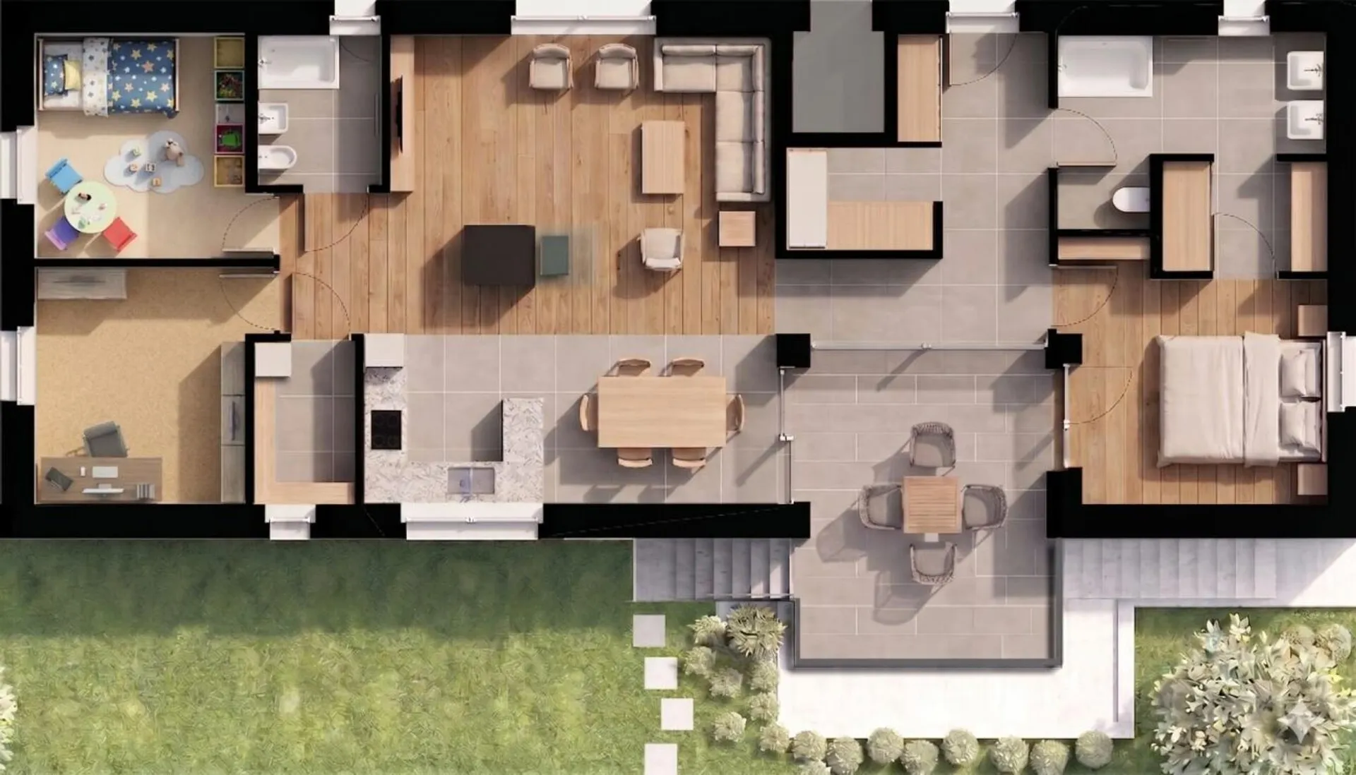 Appartement 4.5 pièces écologique neuf (113 m²)