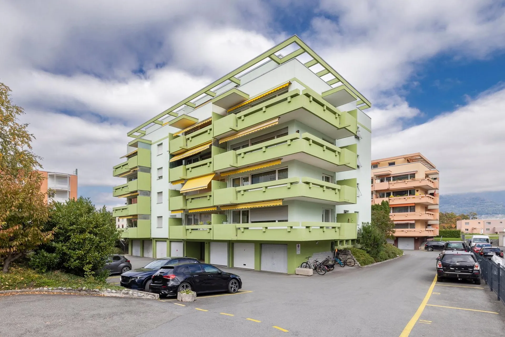 Appartement de 4.5 pièces avec balcon et vue sur les montagnes à Monthey