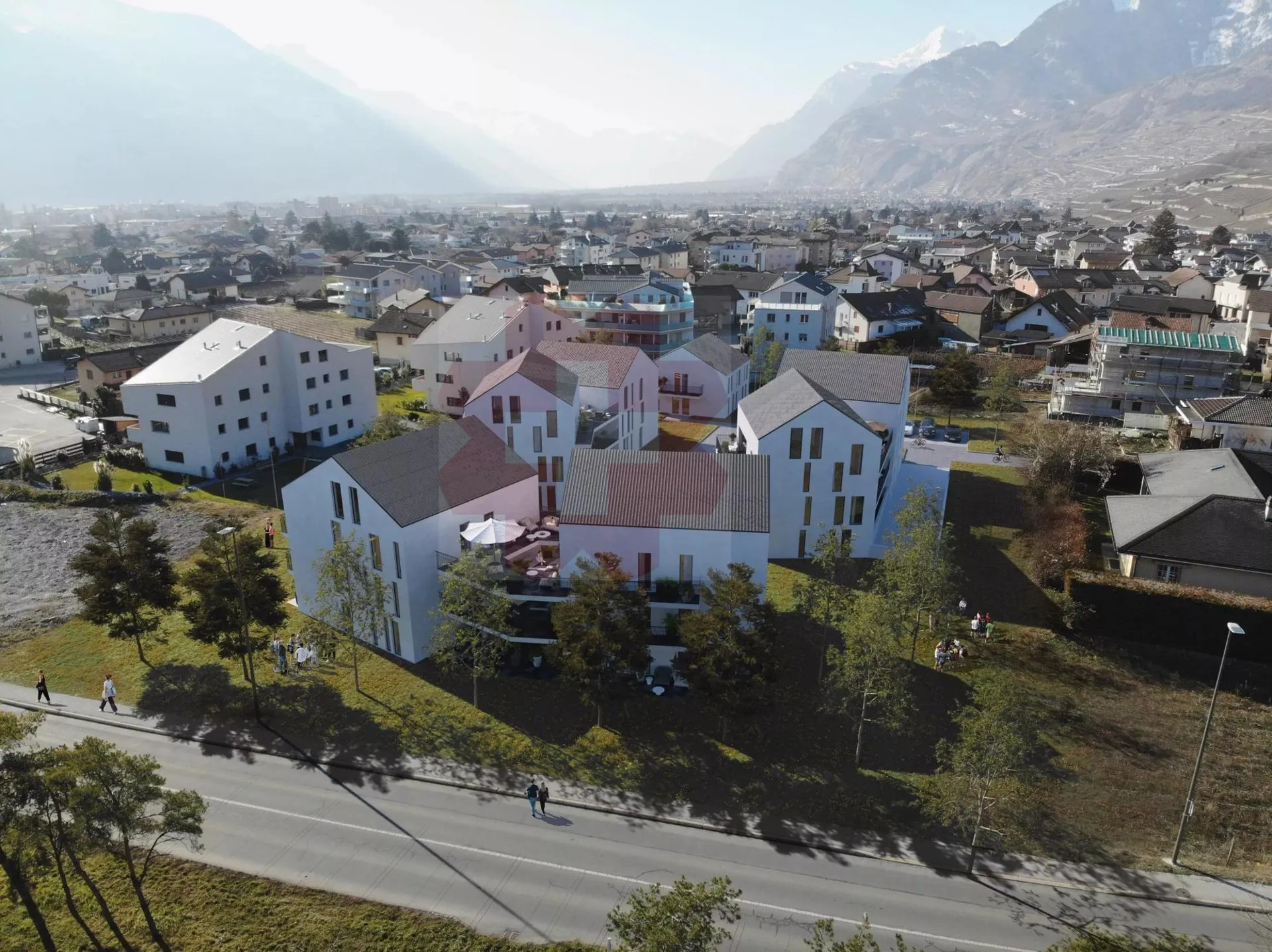 Modern 1-Bedroom Apartment with Balcony in Conthey