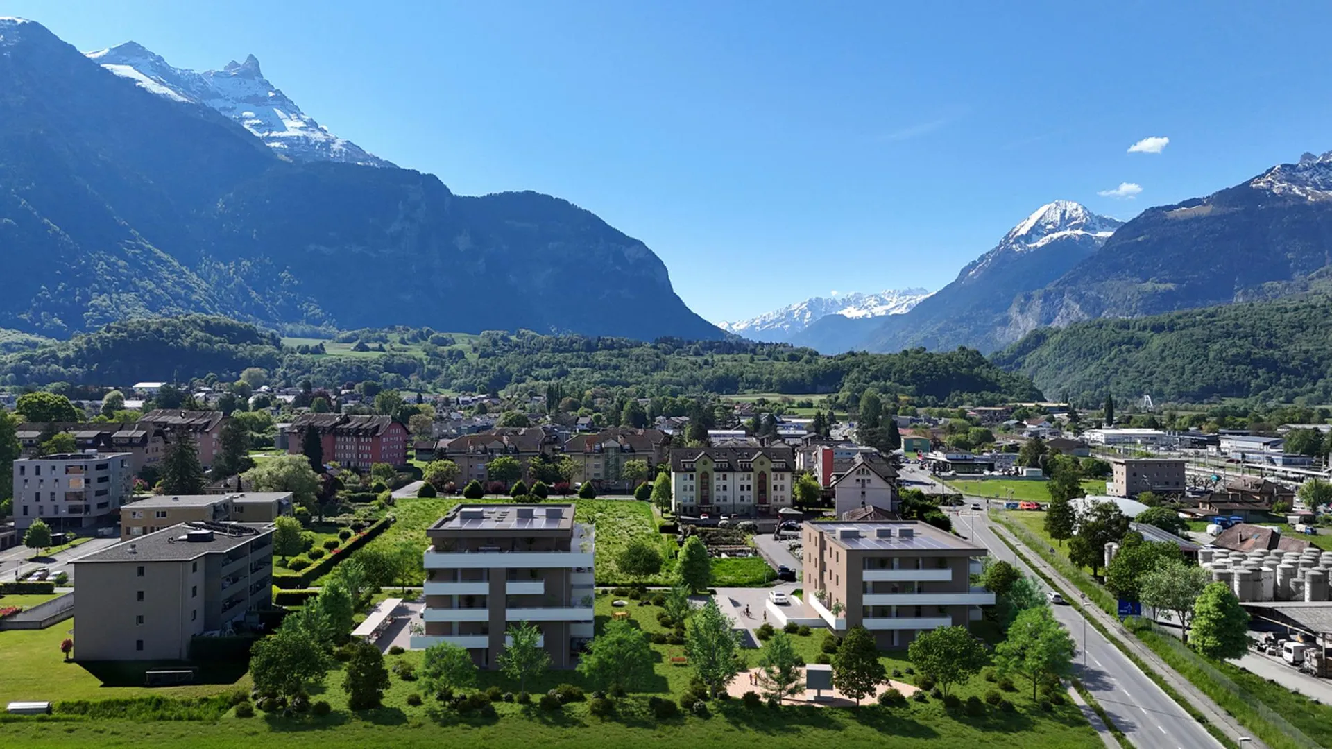 APP DE 4,5 PCES AVEC JARDIN - PROXIMITÉ GARE - VUE PANORAMIQUE