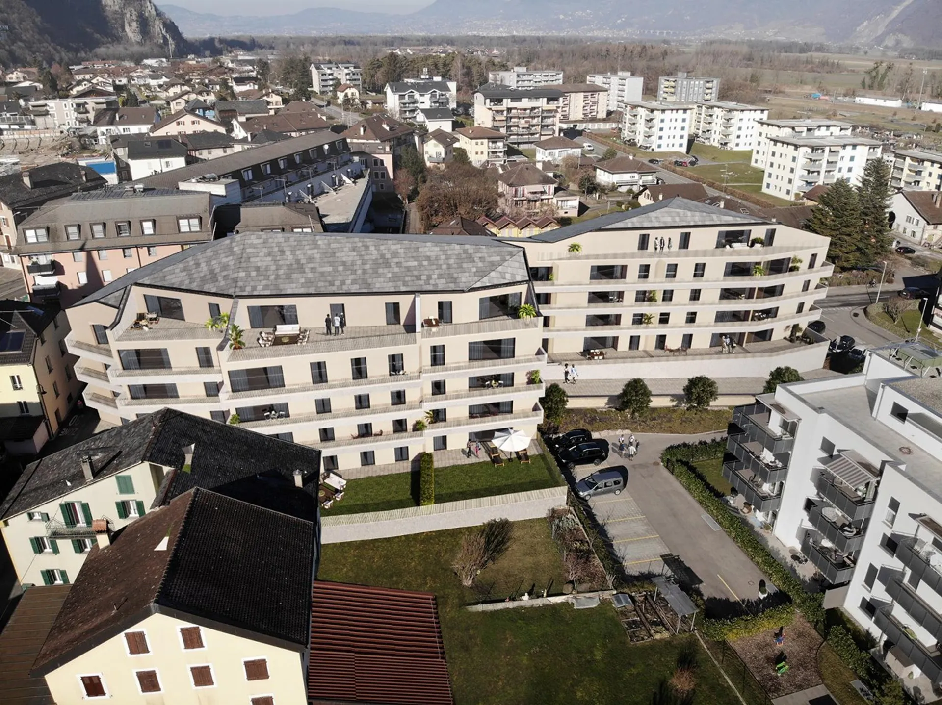 Nouvelle promotion Domaine de Vouvry - Appartement neuf de 2.5 pièces lot A17 à vendre