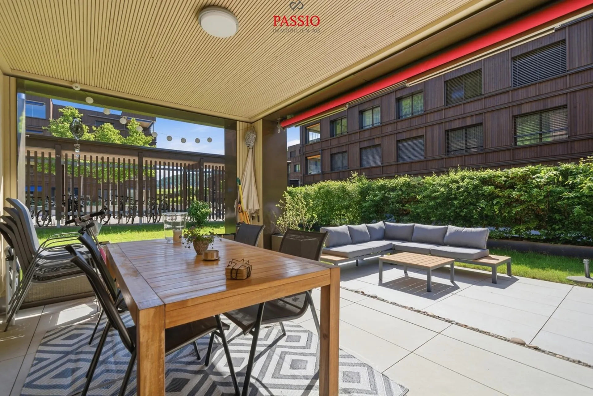 Wohnen mit Qualität - moderne Gartenwohnung in sonniger Lage