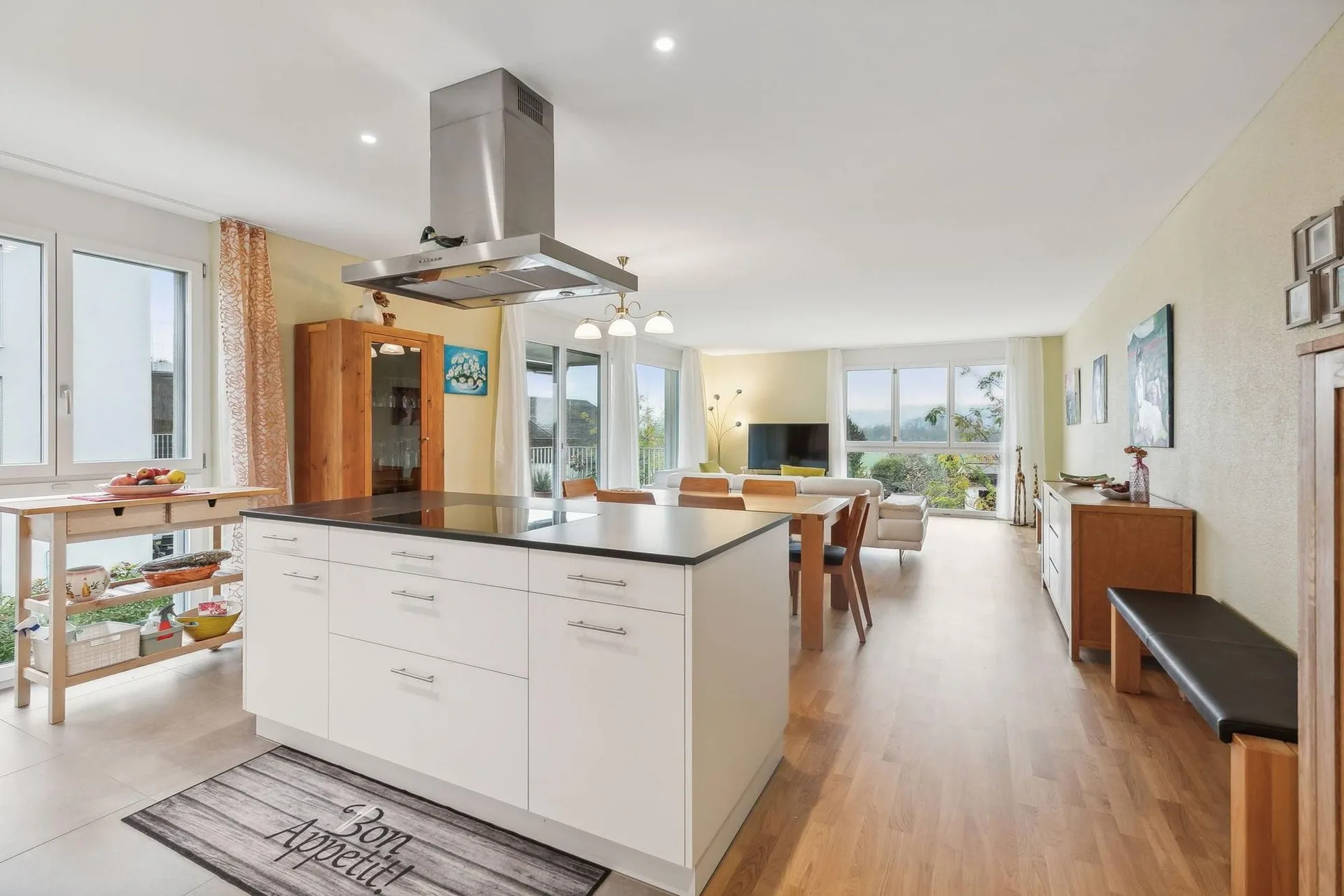 4.5-Zi.-Wohnung mit Balkon und Weitsicht in Meinisberg