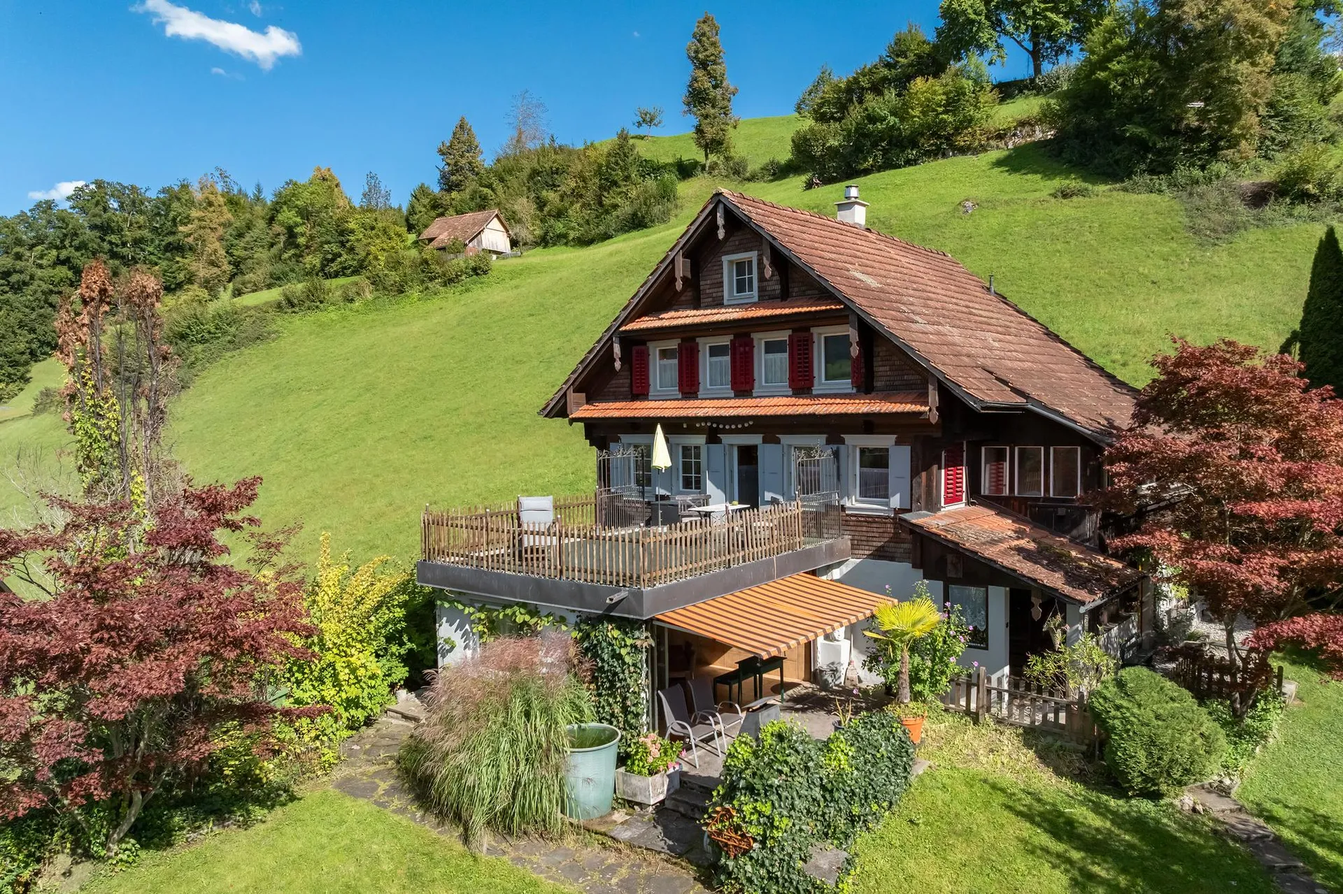 Idyllischer Rückzugsort mit fantastischem Ausblick
