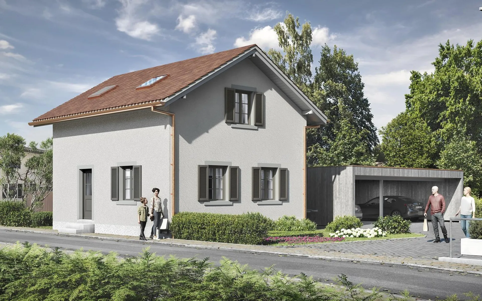 3.5 Zimmer-Haus in Schönenwerd (inkl. 1 Carport-Parkplatz)
