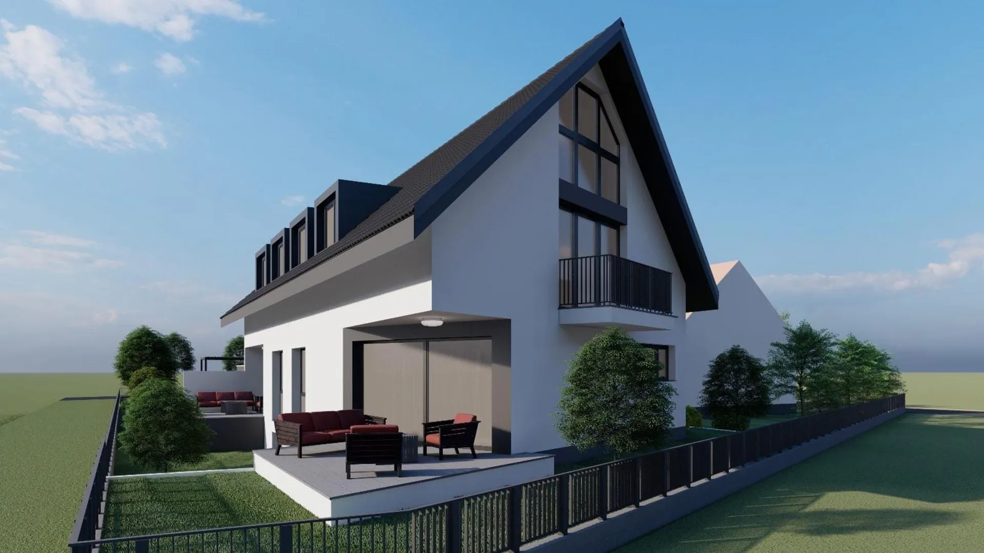 6.5-Zi. Neubau-Doppeleinfamilienhaus mit Terrasse in Horriwil kaufen
