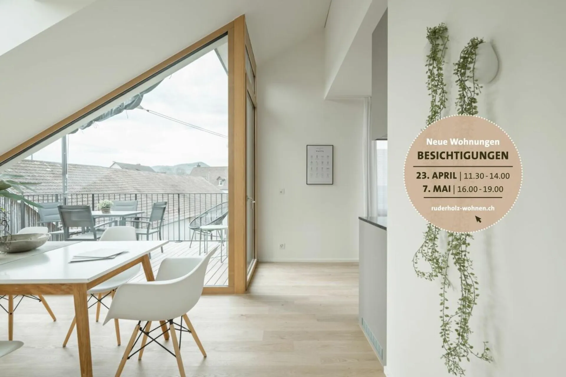 Stilvolle 3.5-Zimmer Dachwohnungen mit Galerie