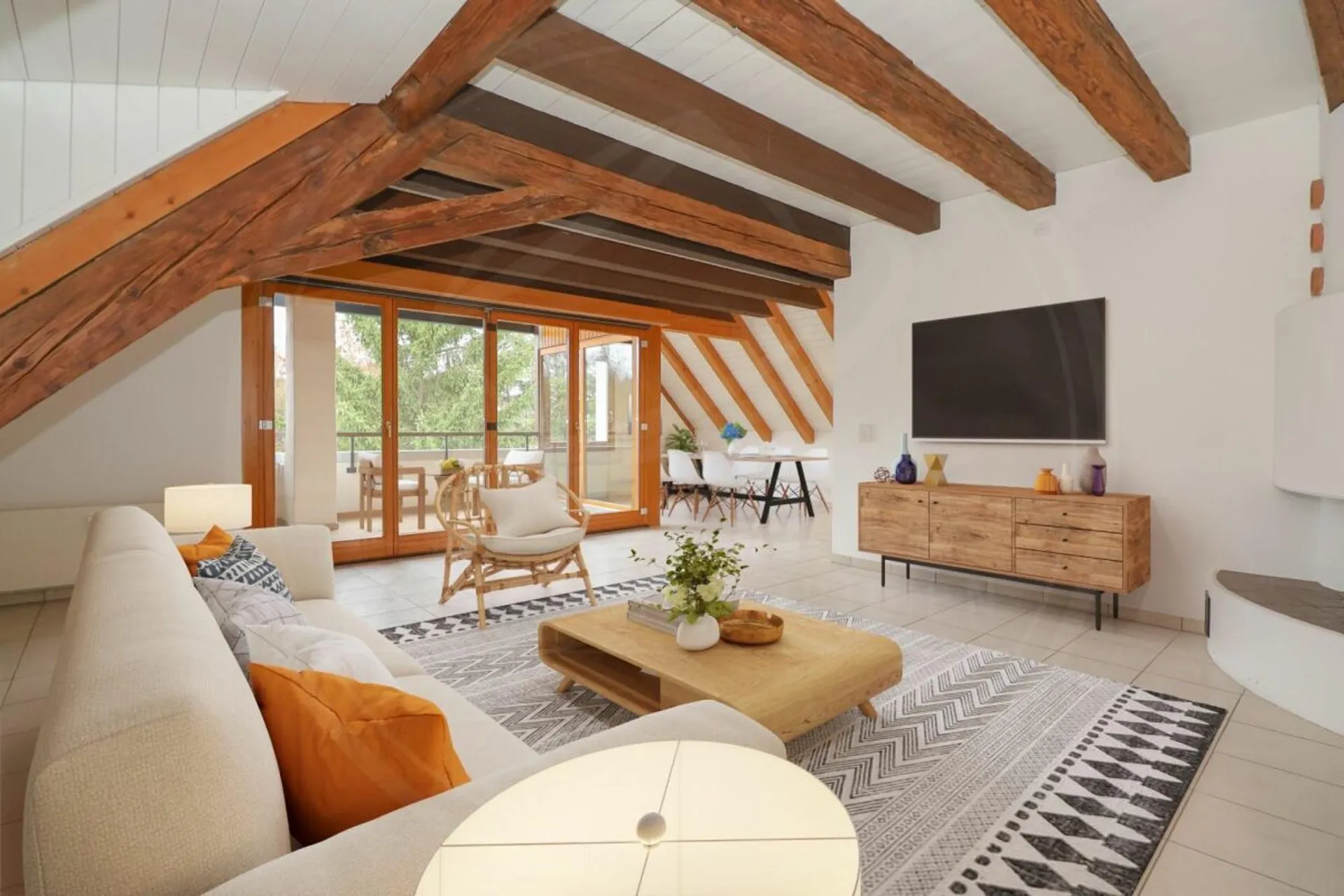 Renovierte 5½ Zimmer Maisonette-Wohnung im historischen «Schlössli» von Koblenz zu verkaufen