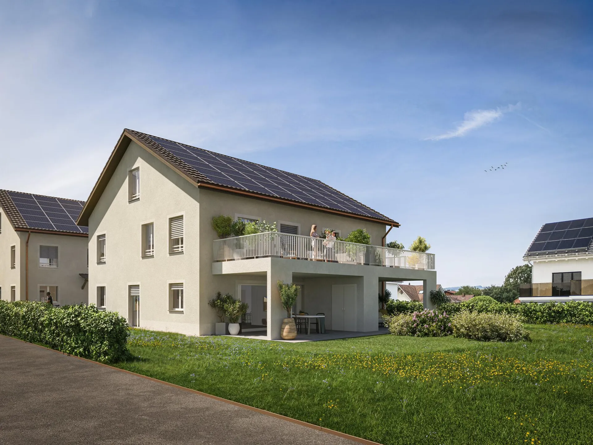 Modernes und naturnahes Eigenheim