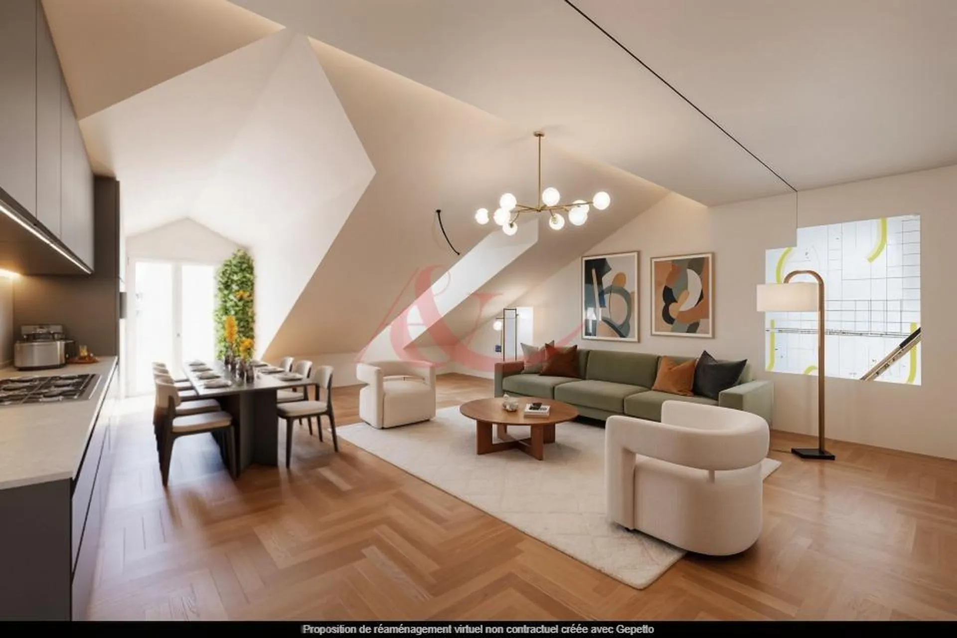 3,5 pièces en duplex - Nouvelle promotion à Corsier - sur -Vevey !