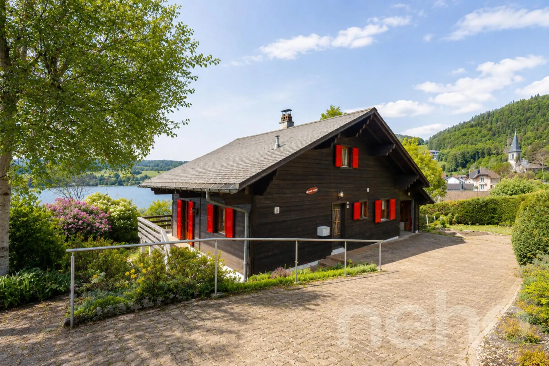 Le Pont: Superbe chalet individuel avec vue sur le lac de Joux