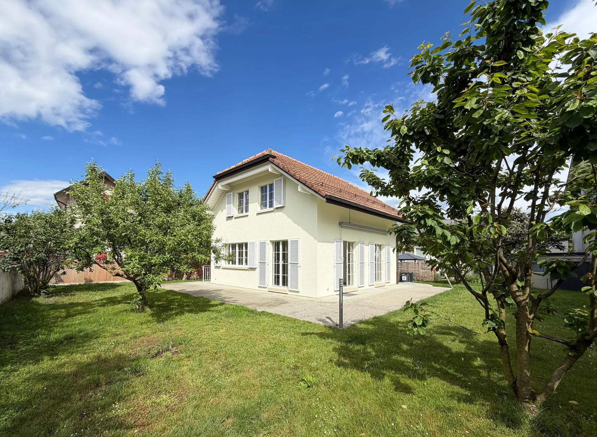 Charmante villa individuelle à Chêne-Bourg